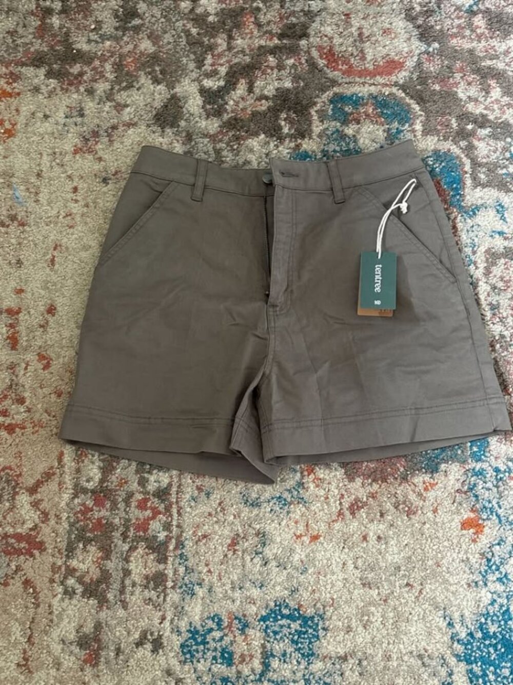 Tentree Twill High Waisted Woman's Shorts